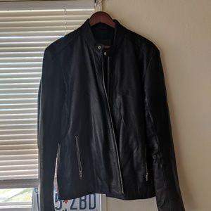 ASOS genuine leather jacket